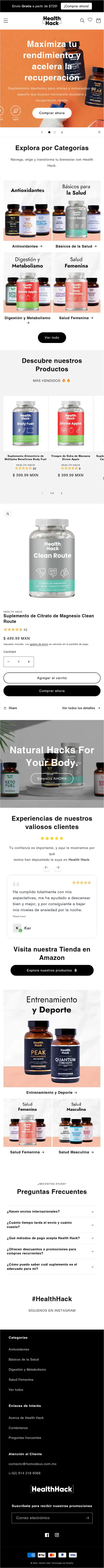Health Hack Shop