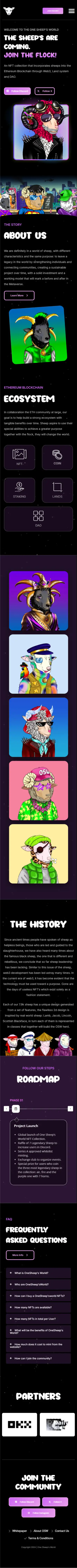 One Sheep's World